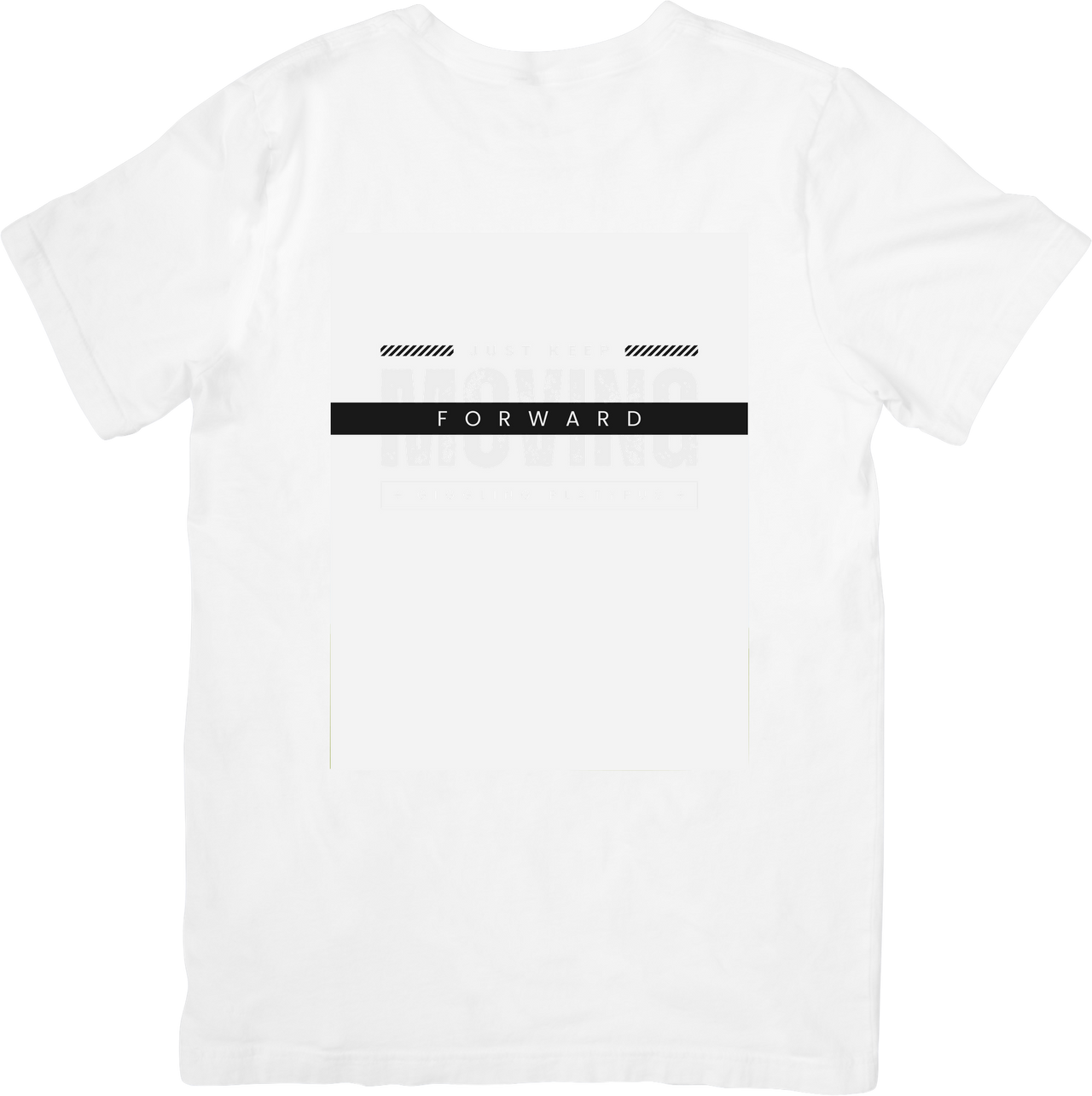 Forward Minimalist Streetwear T-Shirt | Modern Aesthetic Graphic Tee | Unisex Basic